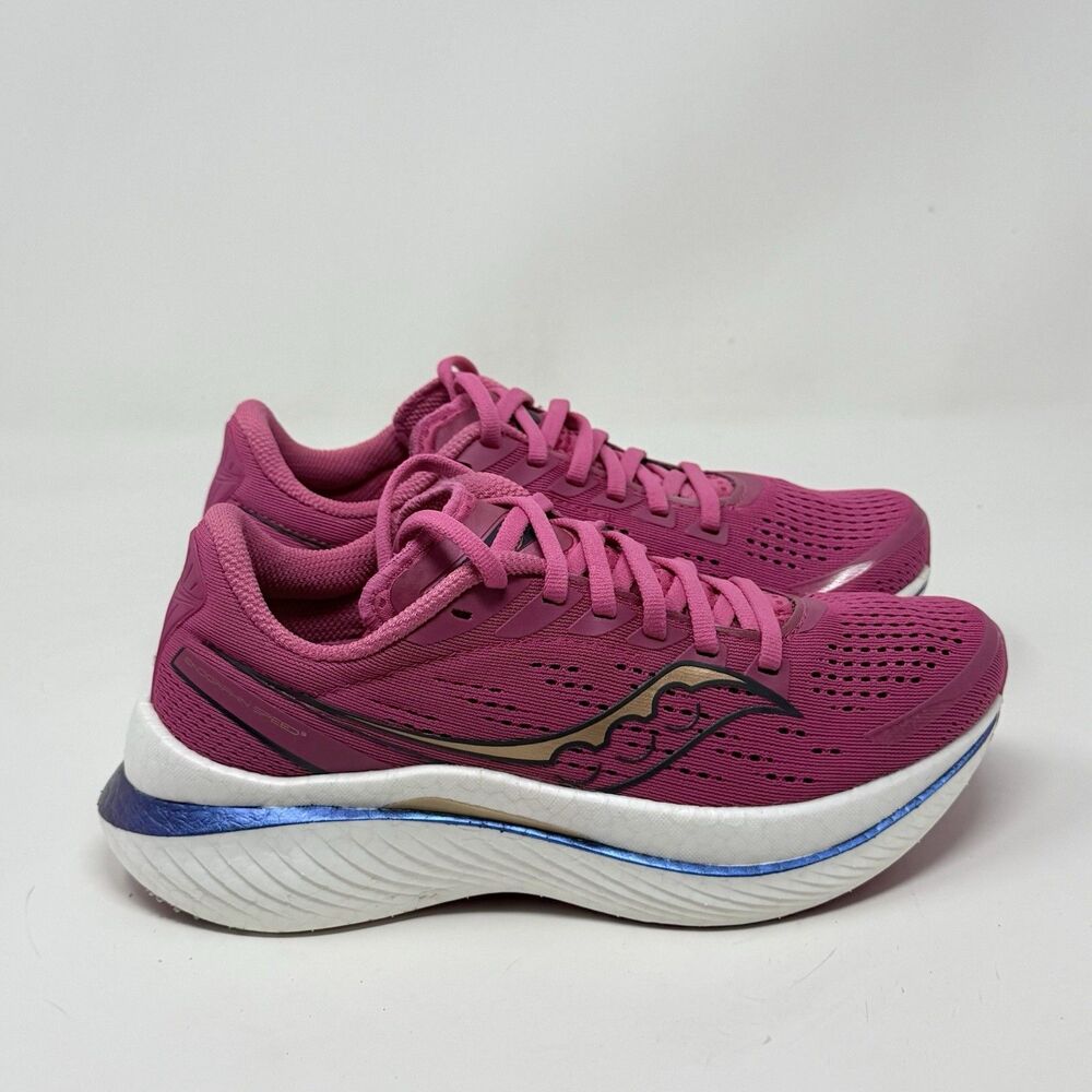 Saucony Endorphin Speed 3 Sneakers Womens 6.5 Pink Lightweight Running Shoes